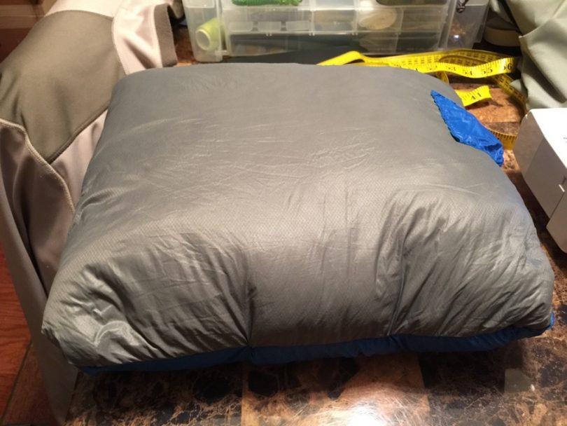 Hybrid camping pillow