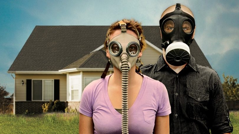 Preppers with masks