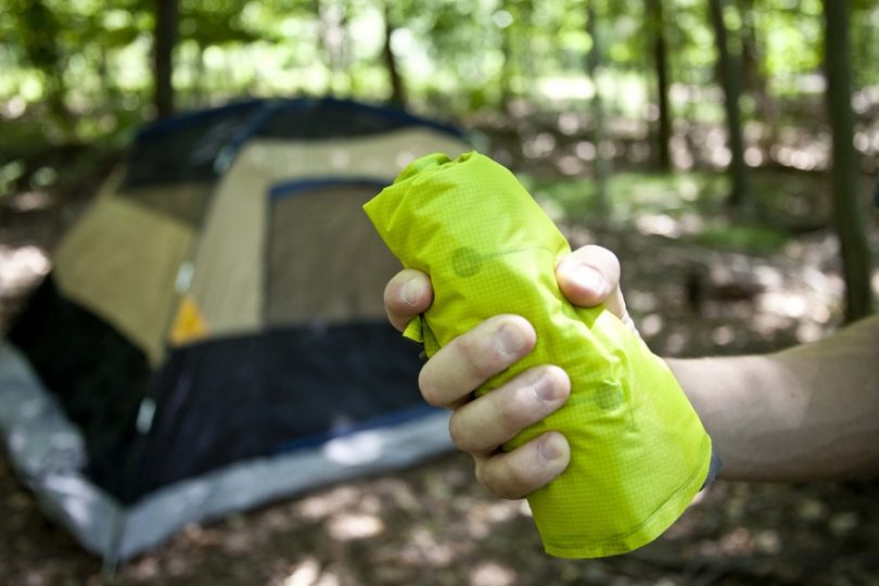 Sleeping pad for backpackers and campers