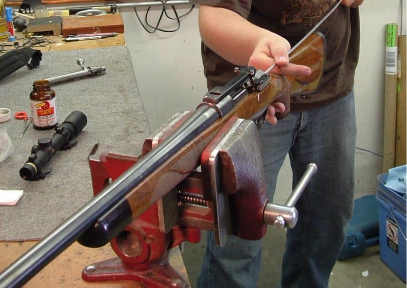 rifle cleaning steps