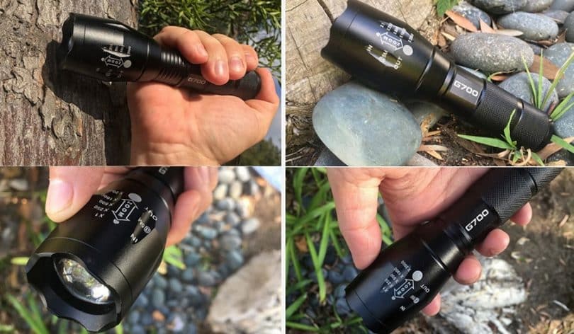 survival flashlight features