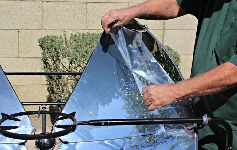 SolSource Solar Cooker unpacking