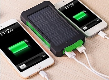 Solar Charger, 10000mAh Solar Power Bank