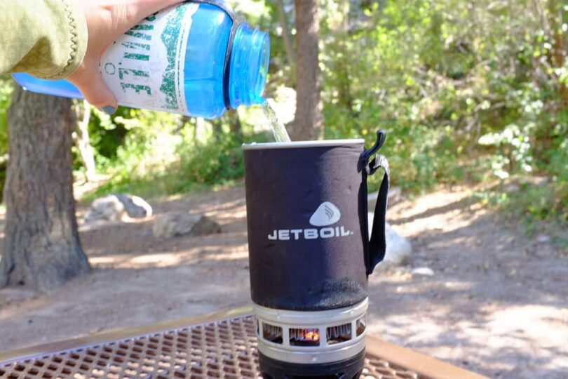 Boiling Water in the Woods