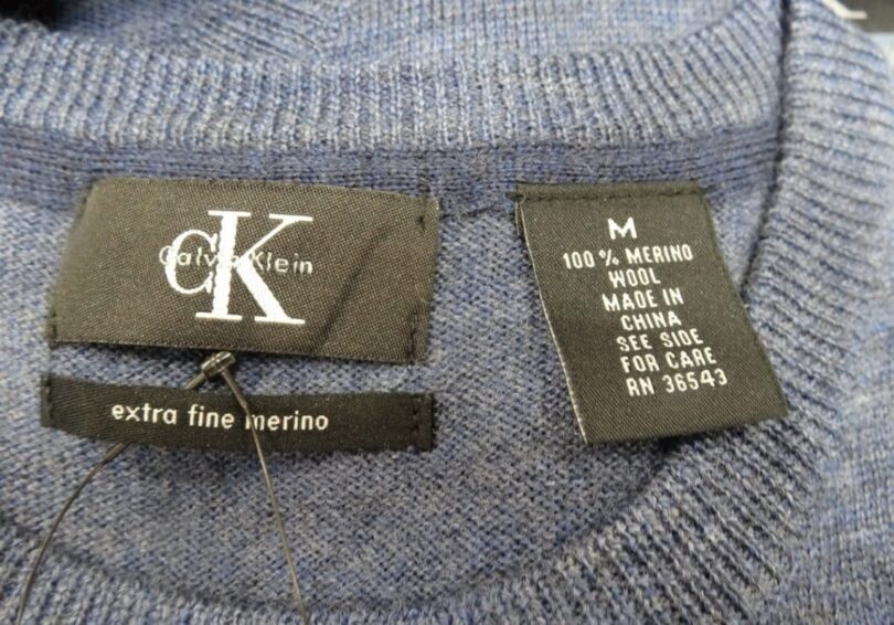 Calvin klein extra fine merino sweater shop costco