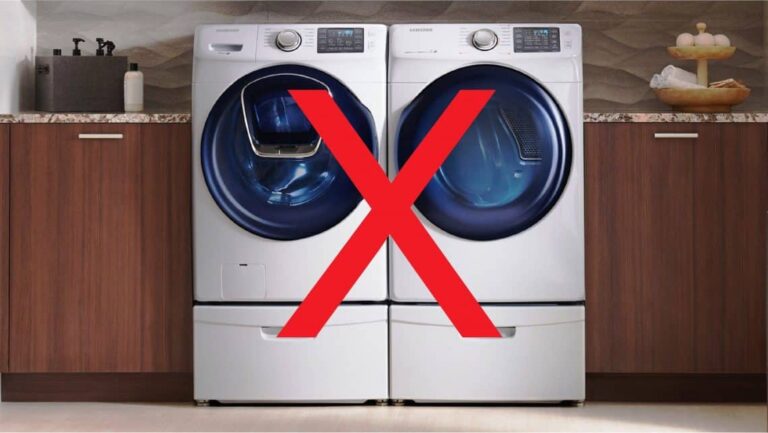 Do not use washing machine