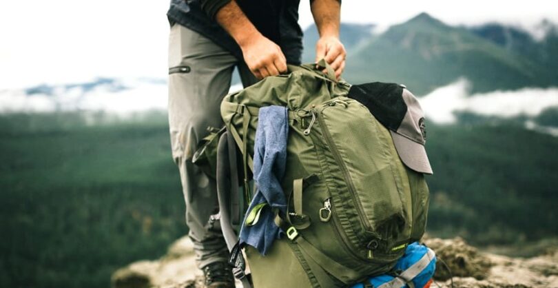 Green Backpack