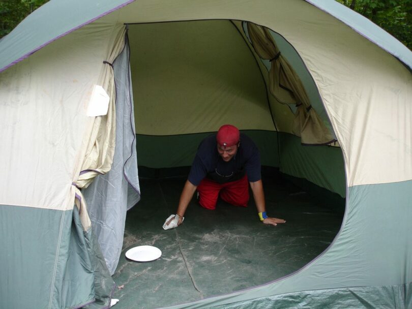 Tent Cleaning