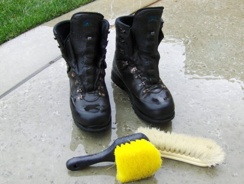 washing walking boots