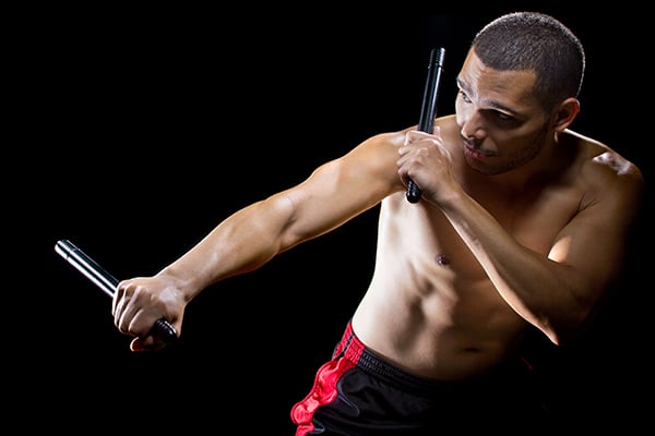 Arnis discipline with sticks