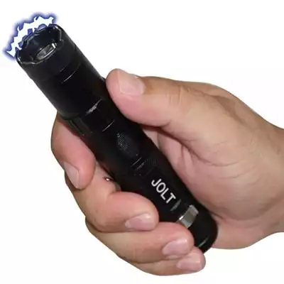 JOLT TACTICAL RECHARGEABLE STUN GUN FLASHLIGHT