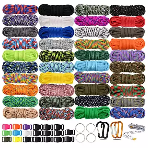 WEREWOLVES 550 Paracord Type III - Survival Paracord Bracelet Kits